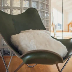 Sheepskin Shorn Kissen 35x35cm