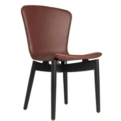 Shell Stuhl Eiche Schwarz