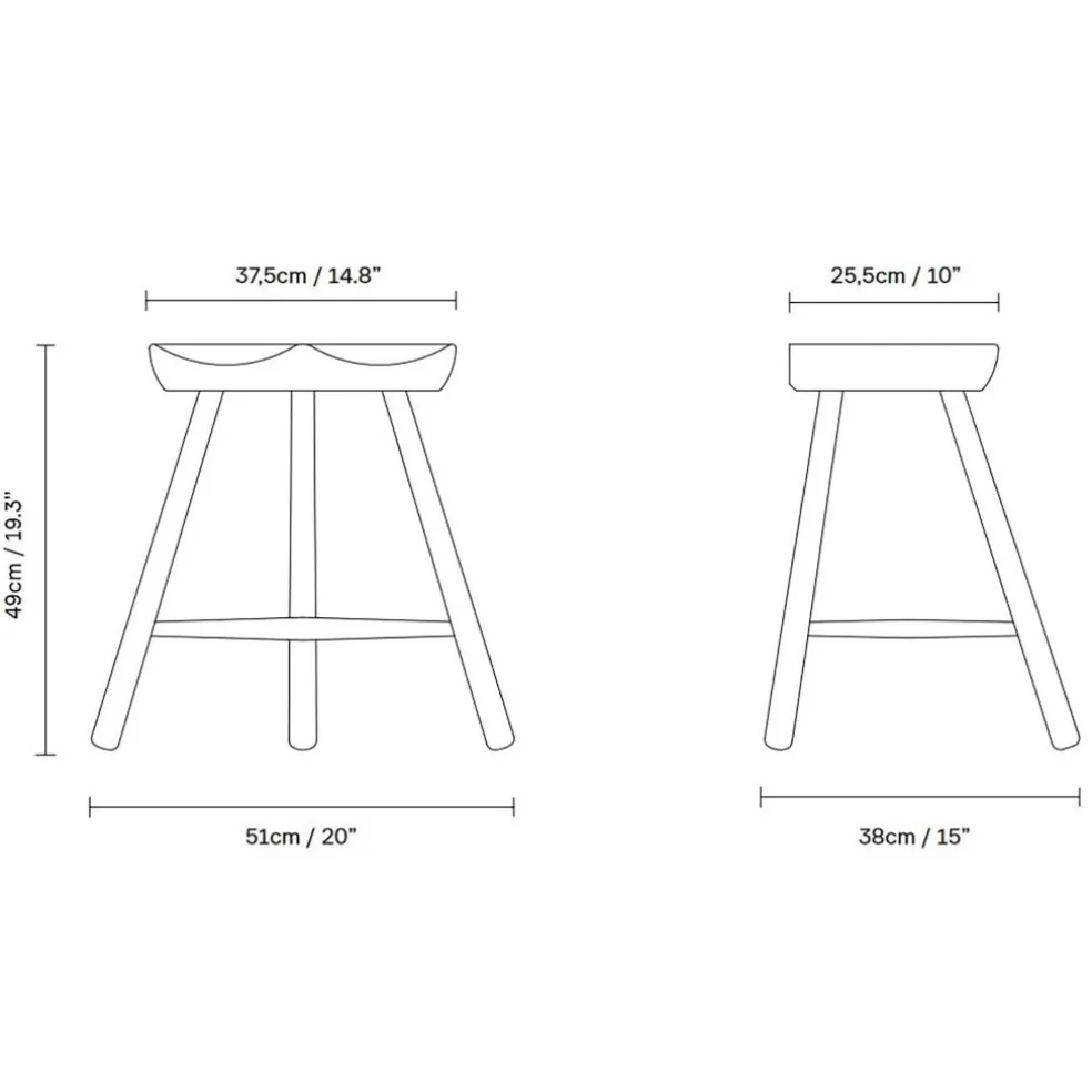 Shoemaker Nr. 49™ Hocker