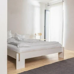 Siebenschläfer Doppelbett 140x200cm mit Kopfteil