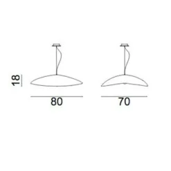 Silver 95 Pendelleuchte