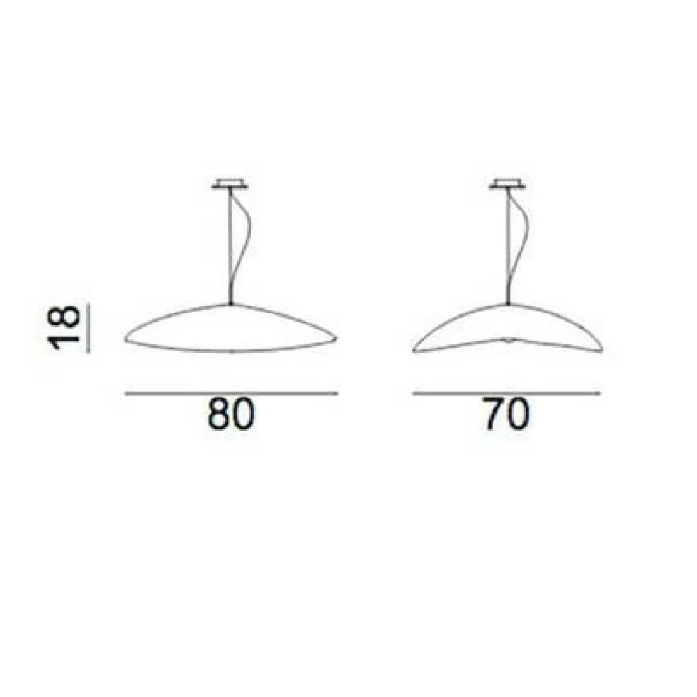 Silver 95 Pendelleuchte