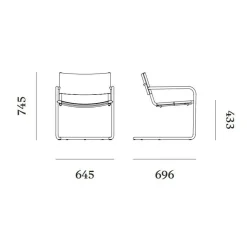 Sine Gartenloungestuhl