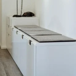 Sitzauflage quadratisch mit Schaumstofffüllung