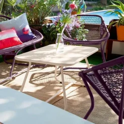 Sixties Garten-Beistelltisch