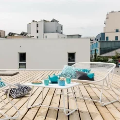 Sixties Garten-Beistelltisch