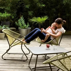 Sixties Garten-Beistelltisch