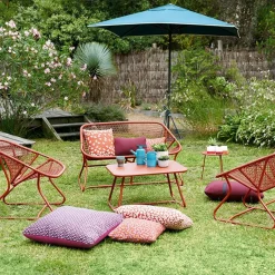 Sixties Garten-Beistelltisch