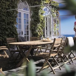 Skagerak Selandia Gartentisch ausziehbar 180x100x73cm