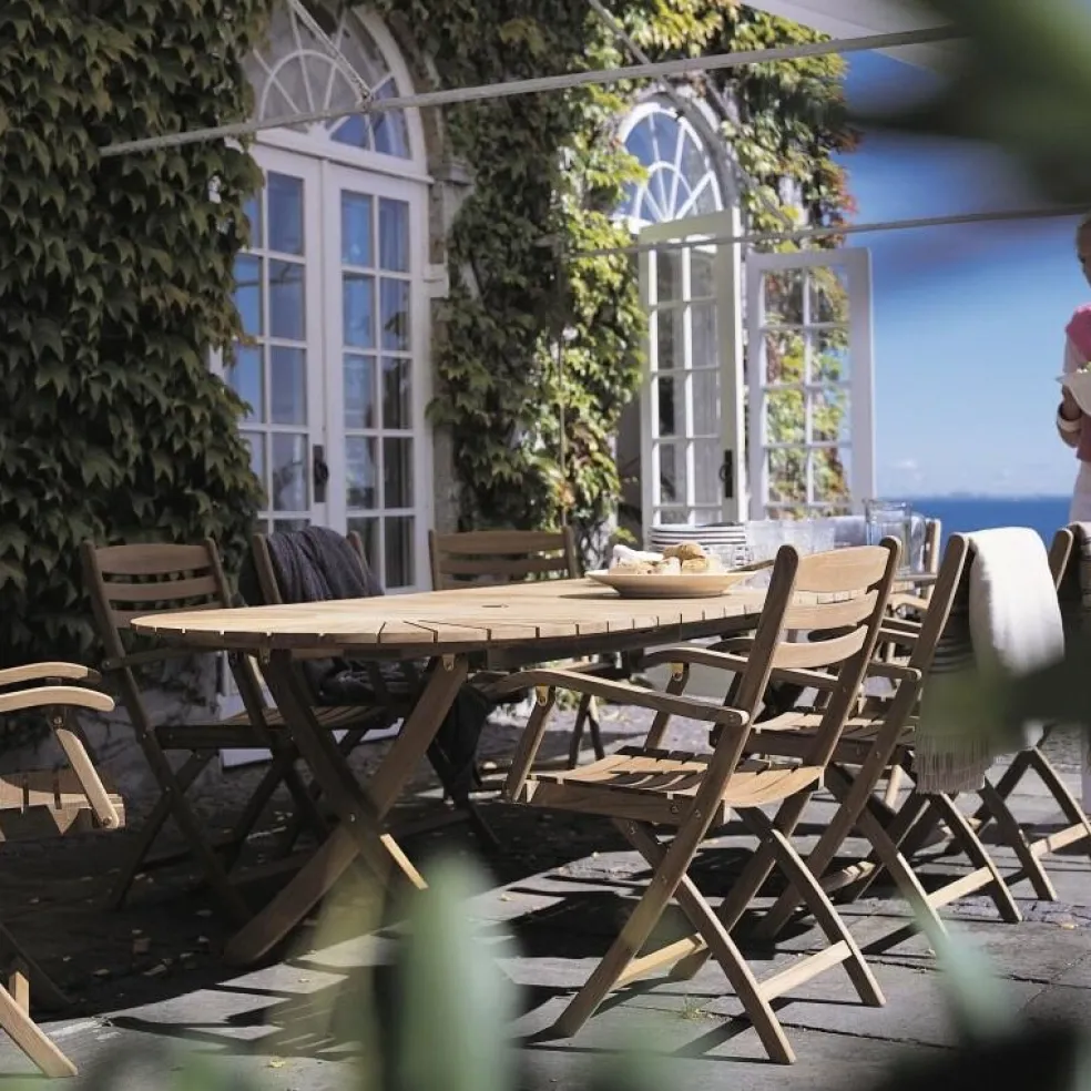 Skagerak Selandia Gartentisch ausziehbar 180x100x73cm