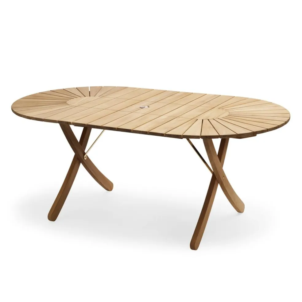 Skagerak Selandia Gartentisch ausziehbar 180x100x73cm
