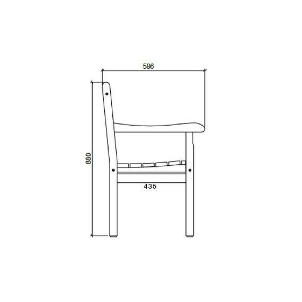 Skagerak Skagen Gartenbank 150cm