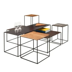 Slim Irony Art Beistelltisch 41x41x64cm