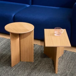 Slit Beistelltisch Holz länglich