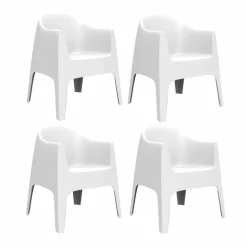 Solid Armlehnstuhl 4er Set