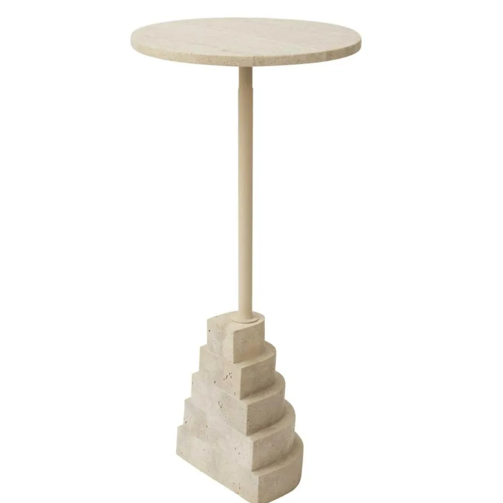 Solum Beistelltisch Travertin