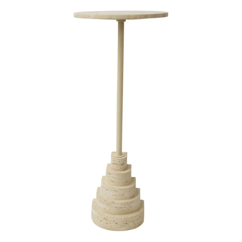 Solum Beistelltisch Travertin