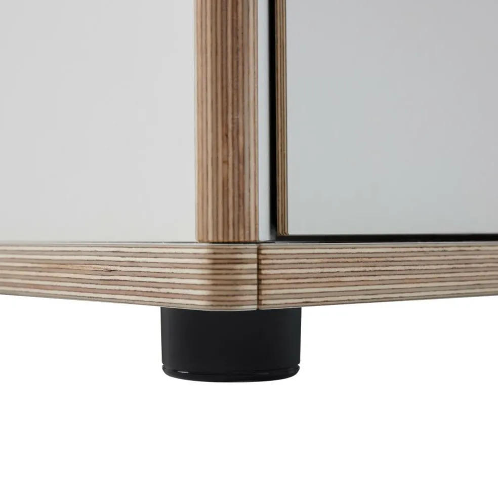 Spaze Doppelbett mit hohem Kopfteil 160x200cm