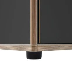 Spaze Einzelbett mit hohem Kopfteil 100x200cm