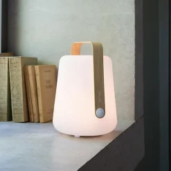 Special Edition Balad Bamboo LED Leuchte mit Akku H 25cm 2er Set