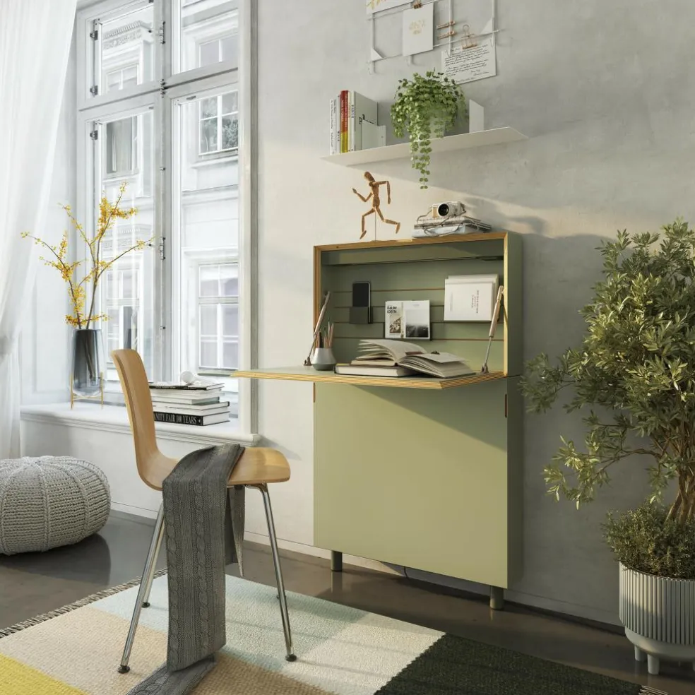 Special Edition Flatmate Linoleum Wandsekretär