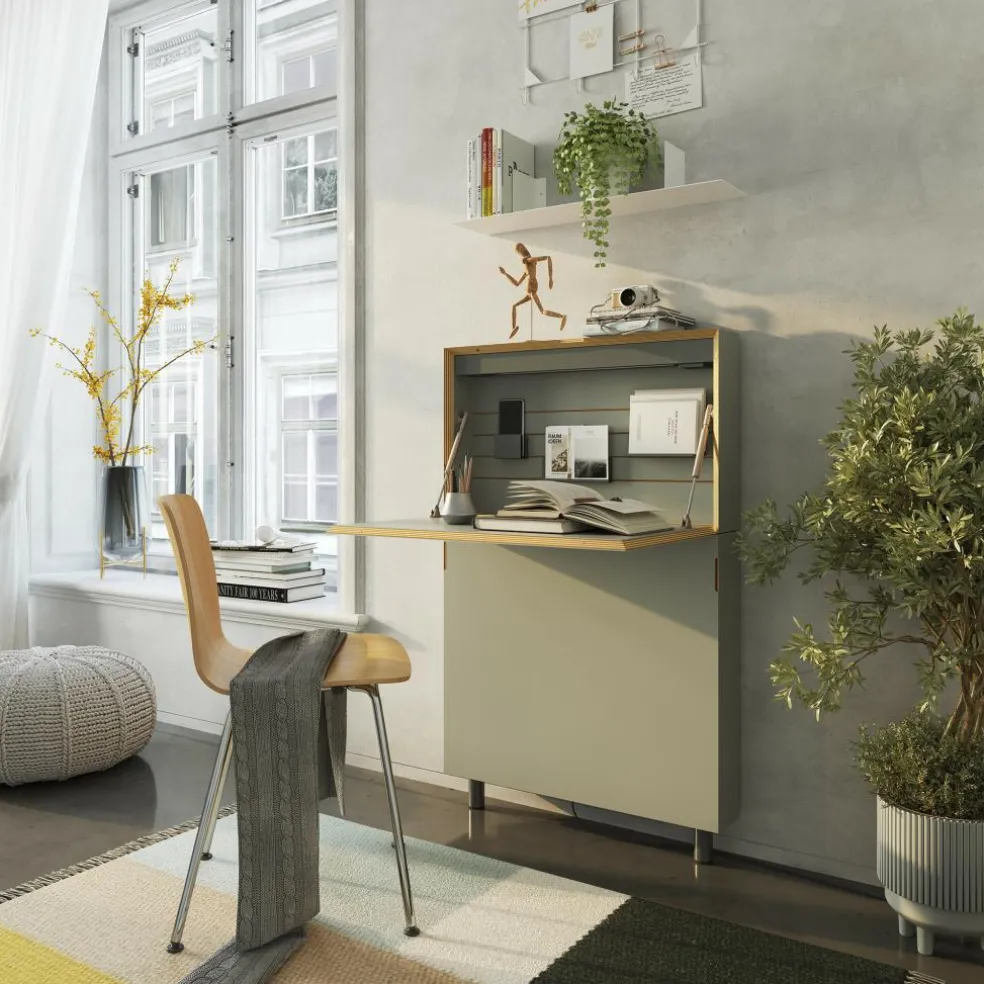 Special Edition Flatmate Linoleum Wandsekretär