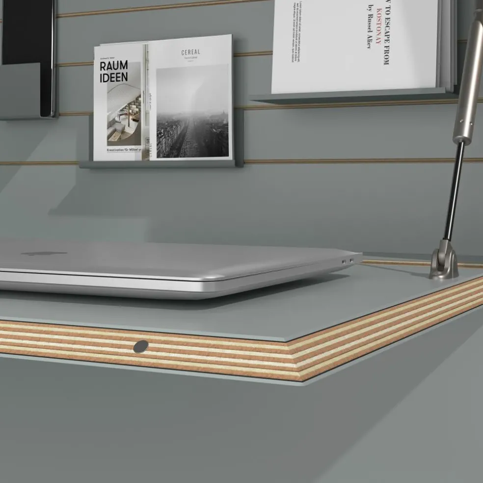 Special Edition Flatmate Linoleum Wandsekretär