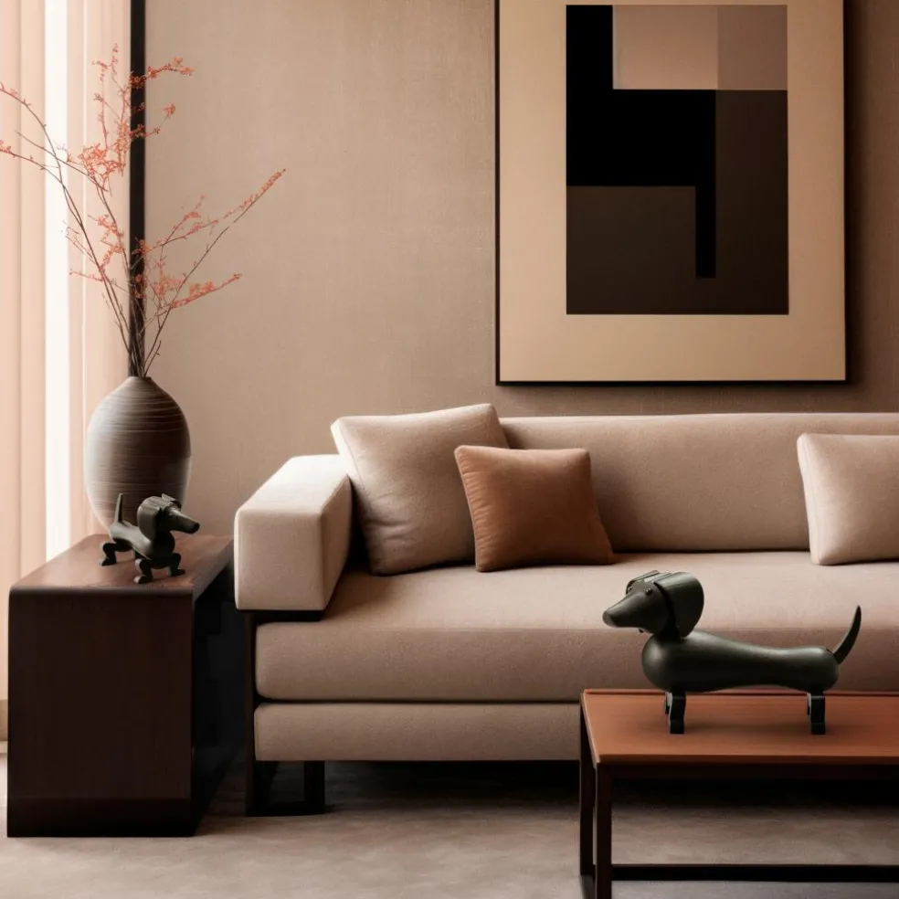 Special Edition Holzfigur Hund