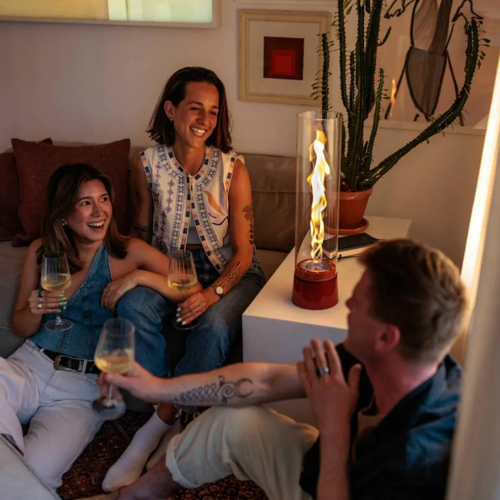 Spin air 1200 Tischfeuer Emaille