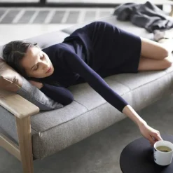 Splitback Frej Schlafsofa Eiche 232x99cm