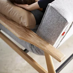 Splitback Frej Schlafsofa Eiche 232x99cm