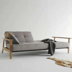 Splitback Frej Schlafsofa Eiche 232x99cm