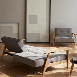 Splitback Frej Schlafsofa Eiche 232x99cm