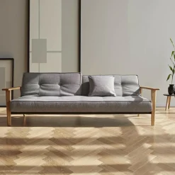 Splitback Frej Schlafsofa Eiche 232x99cm