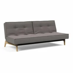 Splitback Schlafsofa Eiche 210x96cm
