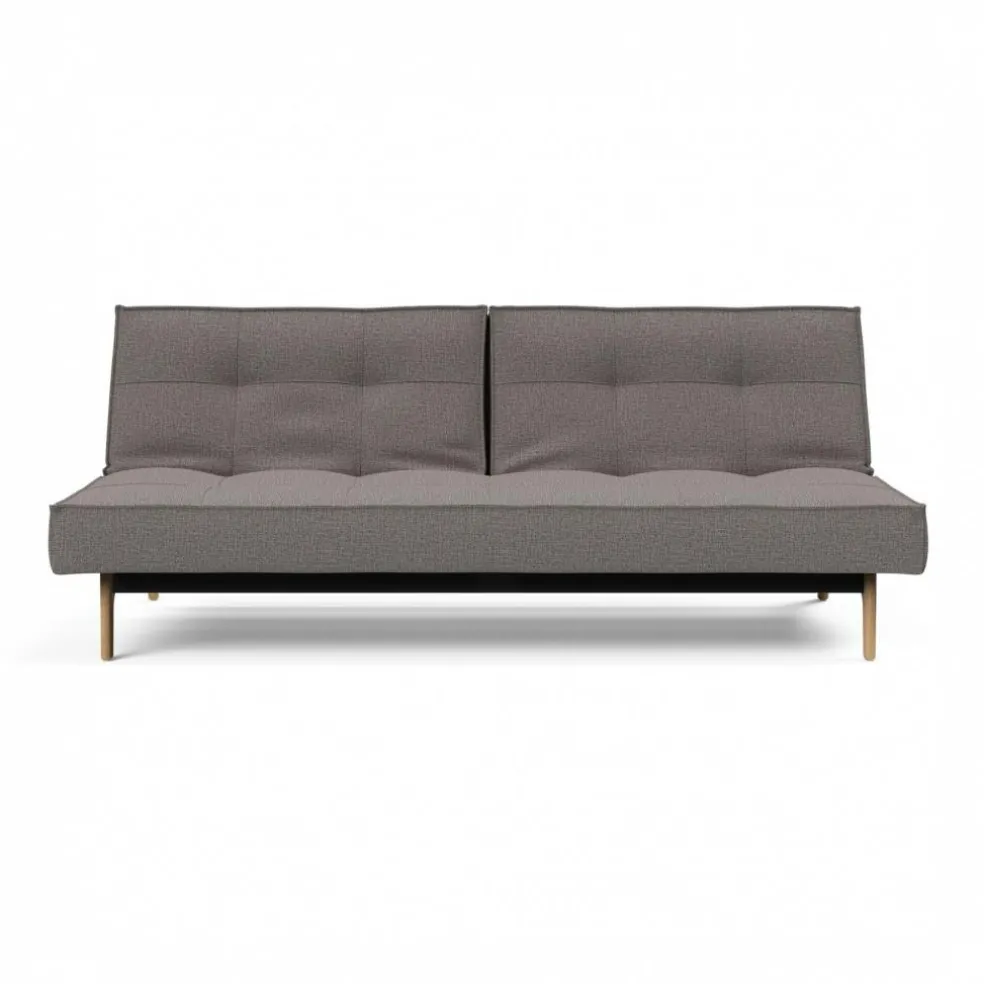 Splitback Schlafsofa Eiche 210x96cm