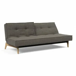 Splitback Schlafsofa Eiche 210x96cm