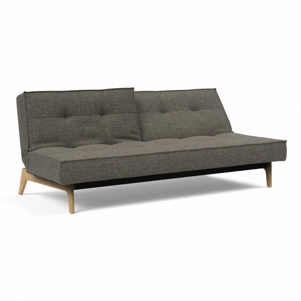 Splitback Schlafsofa Eiche 210x96cm