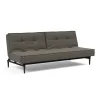 Splitback Styletto Schlafsofa Holz schwarz 210x91cm