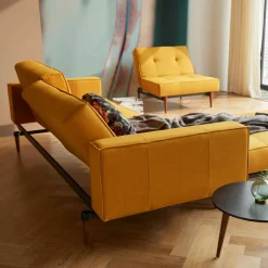 Splitback Styletto Sessel Holz dunkel