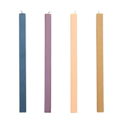 Square Stabkerzen 4er Set