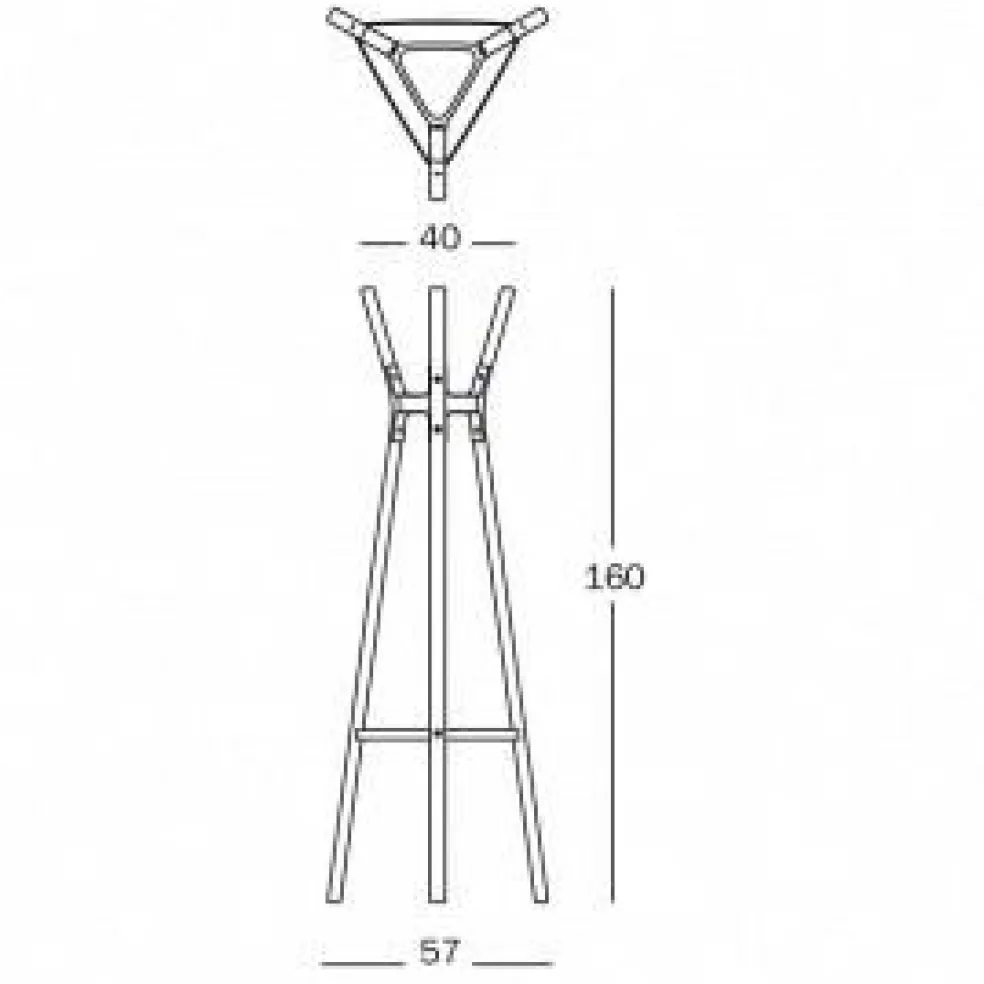 Steelwood Garderobenständer