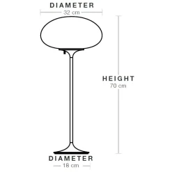Stemlite Tischleuchte H 70cm