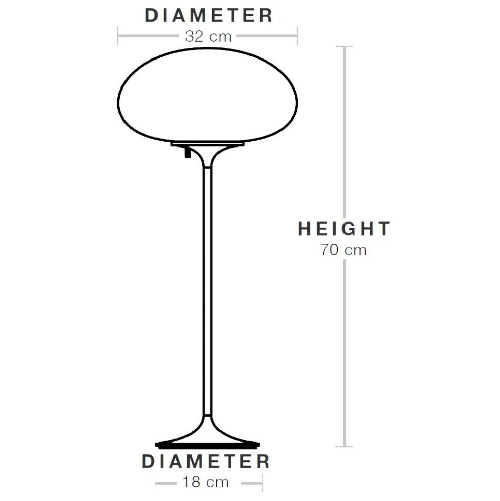 Stemlite Tischleuchte H 70cm