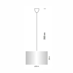 STLWS Pendelleuchte Ø60cm