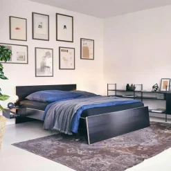 Stockholm Doppelbett 180x200cm mit Kopfteil