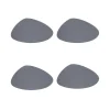 Stone Glasuntersetzer 4er Set 15x13cm