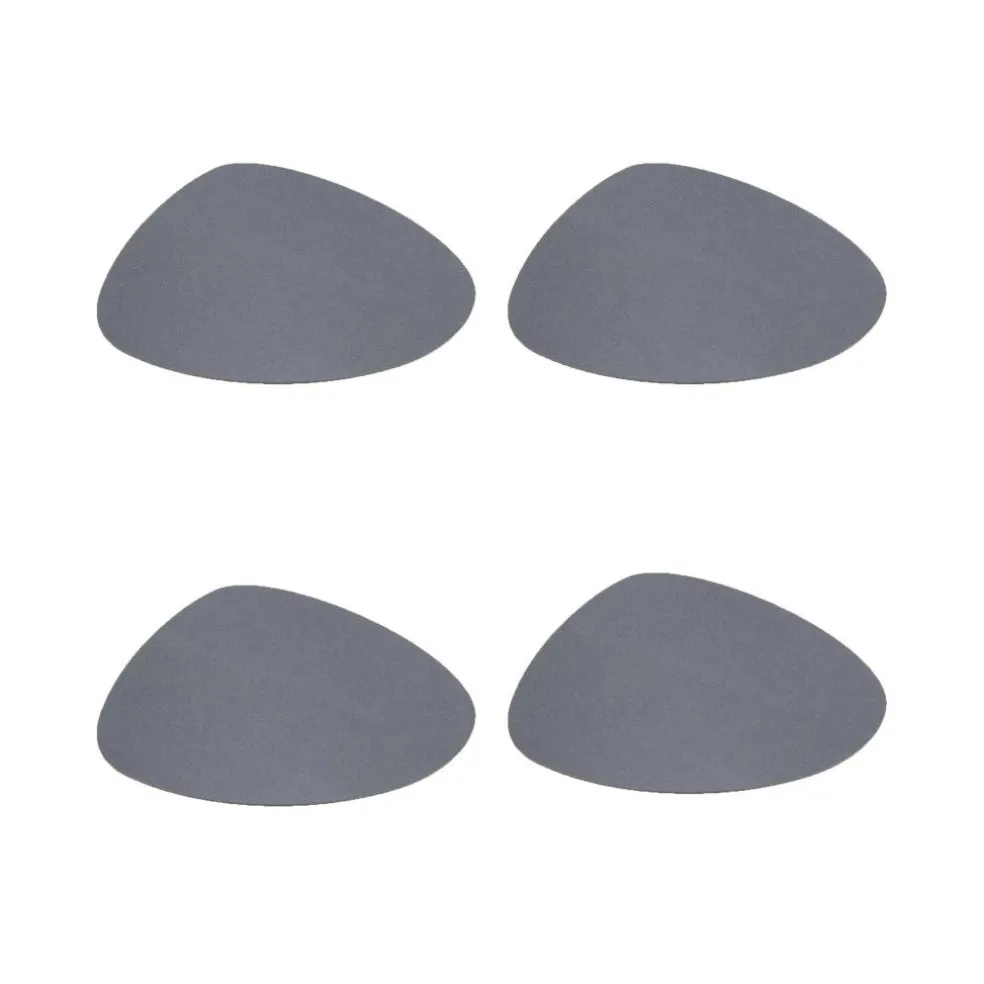 Stone Glasuntersetzer 4er Set 15x13cm