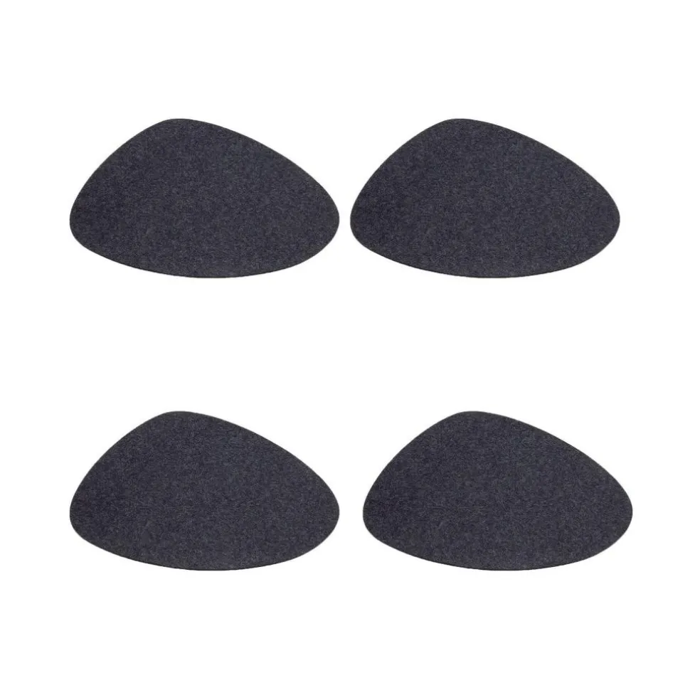 Stone Glasuntersetzer 4er Set 15x13cm