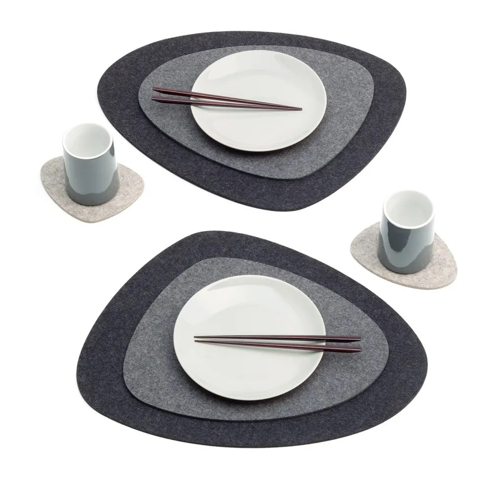 Stone Tischset 4er Set 44x38cm